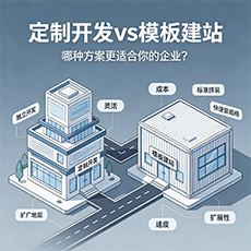 杭州建站-定制开发vs模板建站：哪种方案更适合你的企业？