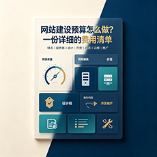 杭州建站-网站建设预算怎么做？一份详细的费用清单